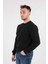 Selanık Sweat Erkek 5620 Siyah 2