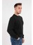 Selanık Sweat Erkek 5620 Siyah 3