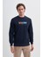 3 Iplik Şardonlu Sweatshirt 5161 Laciveret 3