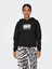 Kadın Sweatshirt Siyah 15329874 Onlcassıe L/s Photo Hood 1