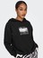 Kadın Sweatshirt Siyah 15329874 Onlcassıe L/s Photo Hood 5