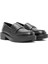 Kadın Siyah Maskülen Loafer 24WFE252418 3