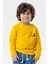 Erkek Bebek Sweatshirt Kaykaycı Baskılı 9 Ay-3 Yaş, Sarı 2