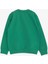 Erkek Çocuk Sweatshirt Ressam Ayıcık Baskılı 1-4 Yaş, Yeşil 2