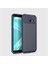 Samsung Galaxy J4 Plus Kılıf Negro Karbon Desen Silikon + Ekran Koruyucu 1