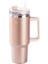 020-01- Rose Gold Paslanmaz Çelik Pipetli Termos Bardak 1.2l 1