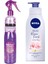 Çift Fazlı Keratin Fön Suyu 400 ml + Nivea Kiraz Çiçeği Vücut Losyonu 400 ml 1