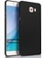 Samsung Galaxy C5 Pro Premium Silikon Kılıf Siyah 1