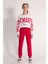 10-15 Yaş Kız Çocuk Crop Sweat ve Eşofman Altı 3'lü Takım 1