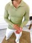 Kazak Slim Fit Polo Yaka Fitilli Yumuşak Dokulu Tüylenmez Sweatshirt 3
