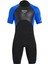 2mm Neopren Shorty Wetsuit Kısa Kollu Geri Fermuarlı Dalış Elbisesi Mayo Erkekler (Yurt Dışından) 5