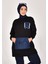 10560 Puane Iki Iplik Kumaş Kot Kanguru Cepli Sweatshirt 3