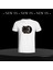 Özel Kadın Tasarımlı Ön Taraf Baskılı Handmade Exclusıve Beyaz T-Shirt Tişört 2