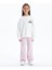 Sacaba - Bisiklet Yaka ve Içi Şardonlu Dijital Baskılı Sweatshirt - Beyaz Renk 1