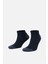 Erkek Modal Tekli Lacivert Sneaker(Patik) Çorap A 13262 L 2