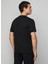 Bisiklet Yaka Siyah Erkek T-Shirt HM500782 3