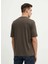 Bisiklet Yaka Baskılı Haki Erkek T-Shirt 6dzthc Zjbyz 1897 3