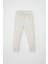 Kız Bebek Pijama Takım Kelebek Desenli Bisiklet Yaka Uzun Kollu Üst Beli Lastikli Uzun Alt D3440A524WN 2