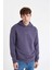 Regular Fit Kapüşonlu Baskılı Sweatshirt C6131AX24AU 4