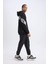 DeFactoFit Sporcu Jogger Eşofman Altı NBA Chicago Bulls Slim Fit Dar Kesim Cepli Lastikli Paça D5631AX24AU 3