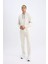 Fit Sporcu Jogger Eşofman Altı Slim Fit Dar Kesim Standart Paça Beli Paçası Lastikli D6831AX24AU 3