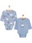 Erkek 2li Uzun Kol Body Erkek Bebek 1