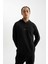 Fit Standart Fit Kapüşonlu Baskılı Sporcu Sweatshirt D6826AX24AU 5