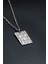 Trend Gümüş Kaplama Unisex Düz Zincir Kolye kod 894 1