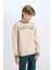 Erkek Çocuk Bisiklet Yaka Baskılı Sweatshirt D3054A824WN 3