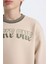 Erkek Çocuk Bisiklet Yaka Baskılı Sweatshirt D3054A824WN 5