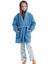 Kız Çocuk Polar Sabahlık 51639 - Mavi 1