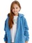 Kız Çocuk Polar Sabahlık 51639 - Mavi 3