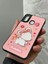 Samsung Galaxy A20 ve A30 Kılıf Parlak Neon Renkli Kabartma Emoji Teddy Bear Baby Rabbit Cat Sticker 2