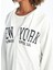 Xsıde Kapüşonlu Baskılı Uzun Kollu Kadın Fermuarlı Sweatshirt 3