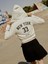 Xsıde Kapüşonlu Baskılı Crop Kadın Fermuarlı Sweatshirt 3