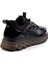 Siyah Rugan Deri Erkek Sneaker E01347036008 3