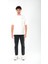 Camp Life Oversize Fit T-Shirt Erkek - Ekru 3