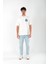 Thank You Oversize Fit T-Shirt Erkek - Ekru 5