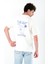 In The Mood For The Nood Oversize Fit T-Shirt Erkek - Ekru 3