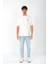 In The Mood For The Nood Oversize Fit T-Shirt Erkek - Ekru 4
