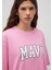 Mavi Logo Baskılı Pembe Tişört 1600843-71032 5