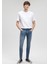Erkek Rob Puslu Mavi Comfort Jean Pantolon 001030-31271 1