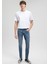 Erkek Rob Puslu Mavi Comfort Jean Pantolon 001030-31271 2