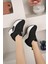 Lady 3009 Siyah 9cm Gizli Dolgu Sneakers 4