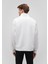 Yarı Fermuarlı Beyaz Basic Sweatshirt 0S10278-70057 4