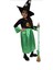Kız Çocuk Halloween Yeşil Siyah Cadı Elbise Kostüm Fuuny Spooky Cadılar Bayramı 3
