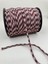 7 mm Polyester Kordon-5 Metre-(Kahve/lila) 2