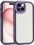 Apple iPhone 15 Kılıf Kamera Korumalı Renkli Kenar ve Çerçeve Tasarımlı Kapak (Vitamin) 1