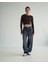 2410-PTNC Kadın Likrasız Skater Patenci Jeans Kot Denim Pantolon - Koyu Mavi 1