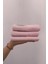3'lü baskılı mutfak havlu takımı - pembe el havlusu seti - ekstra yumuşak - 30x50 cm - çiçek bahçesi 4